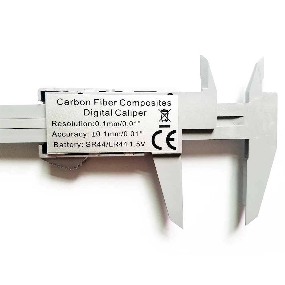 디지털 버니어 캘리퍼스, LCD 전자 탄소 섬유 게이지, 높이 측정 기기, 마이크로미터, 150mm, 6 인치