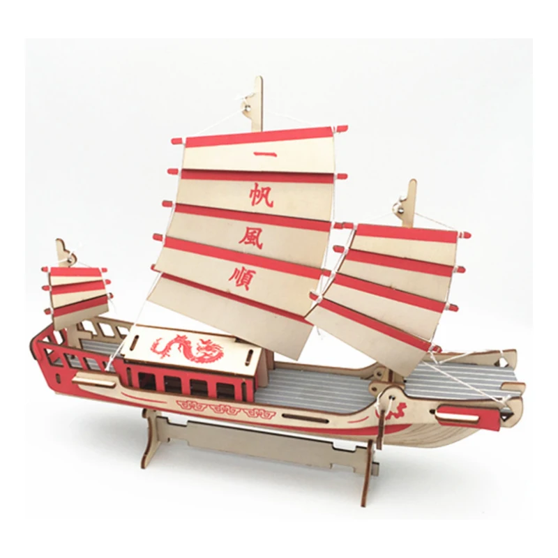 Diy Modell Spielzeug 3d Holz Puzzle Yuanyang Pavilion Holz Kits Puzzle Spiel Montage Handgemachte Baustein Spielzeug p43