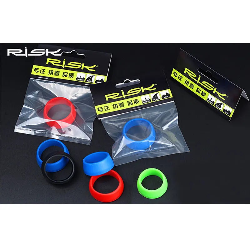 New RISK Waterproof Bicycle Seat Post Dust Cover MTB Road Bike Rubber Ring Ultralight Cycling Silicone Cover Bicycle Accessories