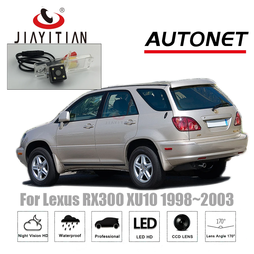 

JIAYITIAN rear view camera For Lexus RX300 XU10 1998~2003 backup Camera Parking Assistance License Plate camera CCD Night Vision