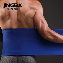 JINGBA SUPPORT Men Fitness belt waist support Sweat belt waist trainer Women waist trimmer Weight Loss slimming belt neoprene