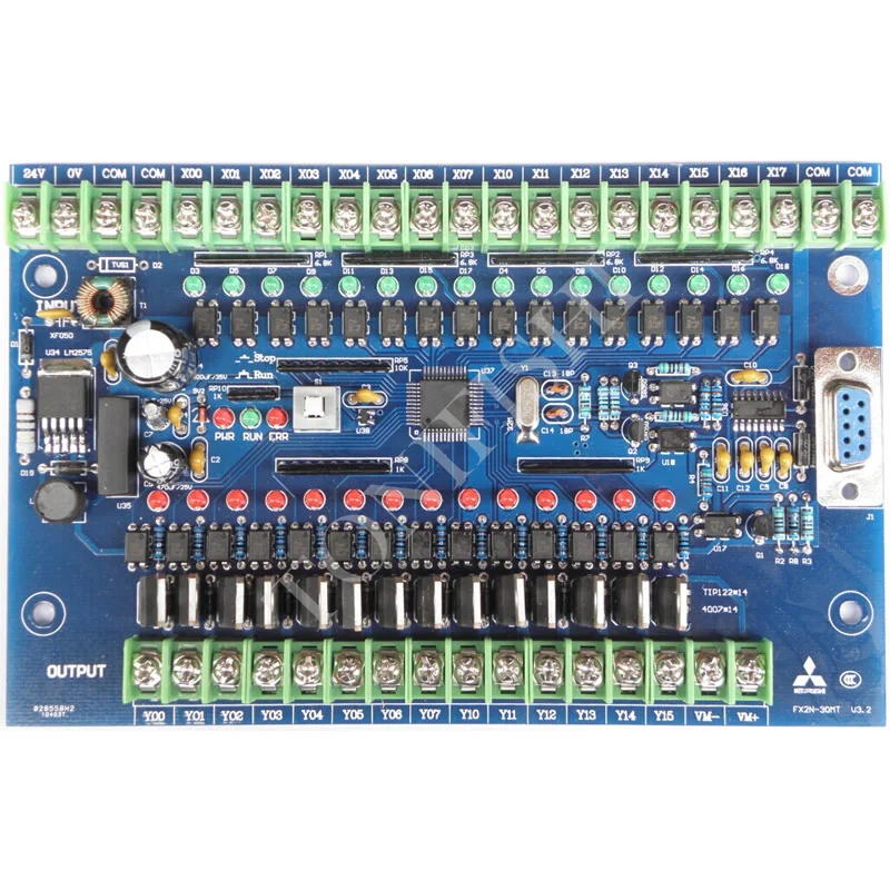 Industrial control board FX2N-30MT (enhanced version) programmable controller online monitoring PLC