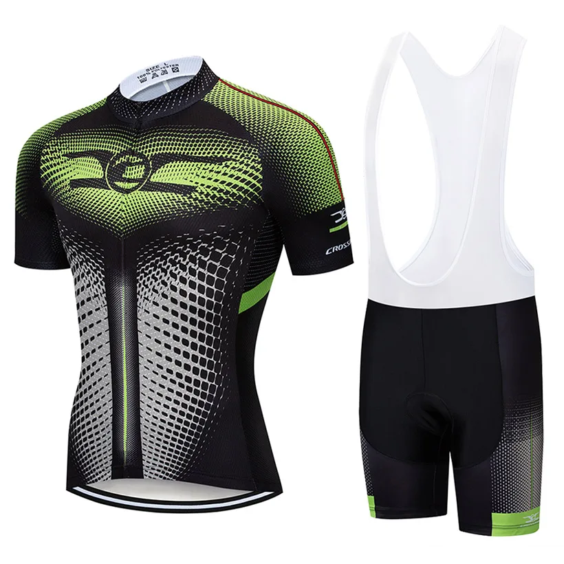 2022 New Cycling Jersey Bib Set Mountain Bike Clothing Ropa Ciclismo Bicycle Wear Roadbike Clothes Mens Short Maillot Culotte