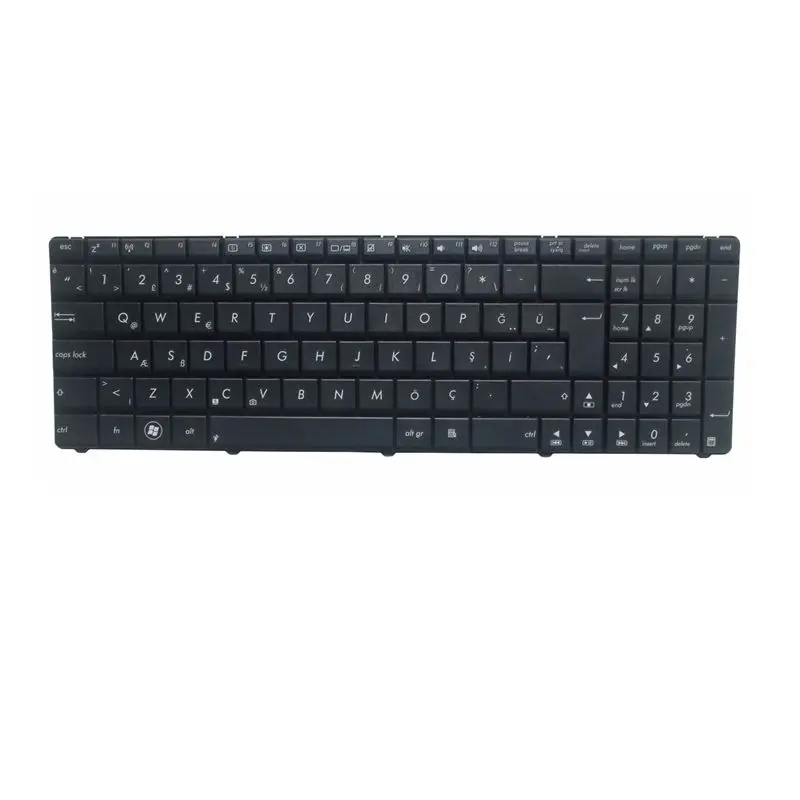 GZEELE Laptop Keyboard Replacement Turkey TU TR Keyboard For Asus A52N B53 F55A F55C F75 F75A F75V N52 N73JF N73JG