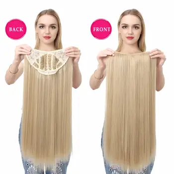 10 best sales Blonde Haarverlängerungen - №10
