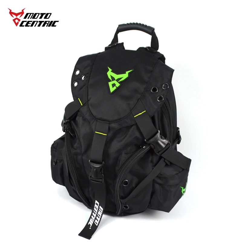 Black Men's Motorcycle Bag Waterproof Motorcycle Backpack Touring Luggage Bag Motorbike Bags Moto Magnetic Tank Bag mochila moto