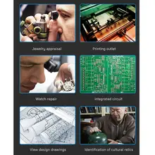 TUNGFULL LED Headband Glasses Magnifier #5