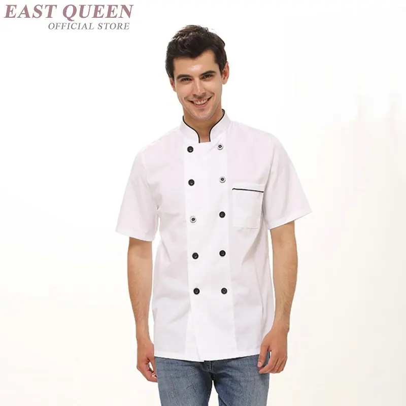 Food service chef jas chinese draak koken kleding vrouwen mannen hotel keuken chef uniform kleding restaurant uniformen DD1009 Y