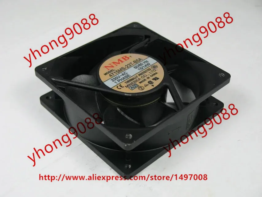 

NMB-MAT 4715MS-23T-B5A A00 AC 230V 15W 120x120x38mm Server Cooling Fan