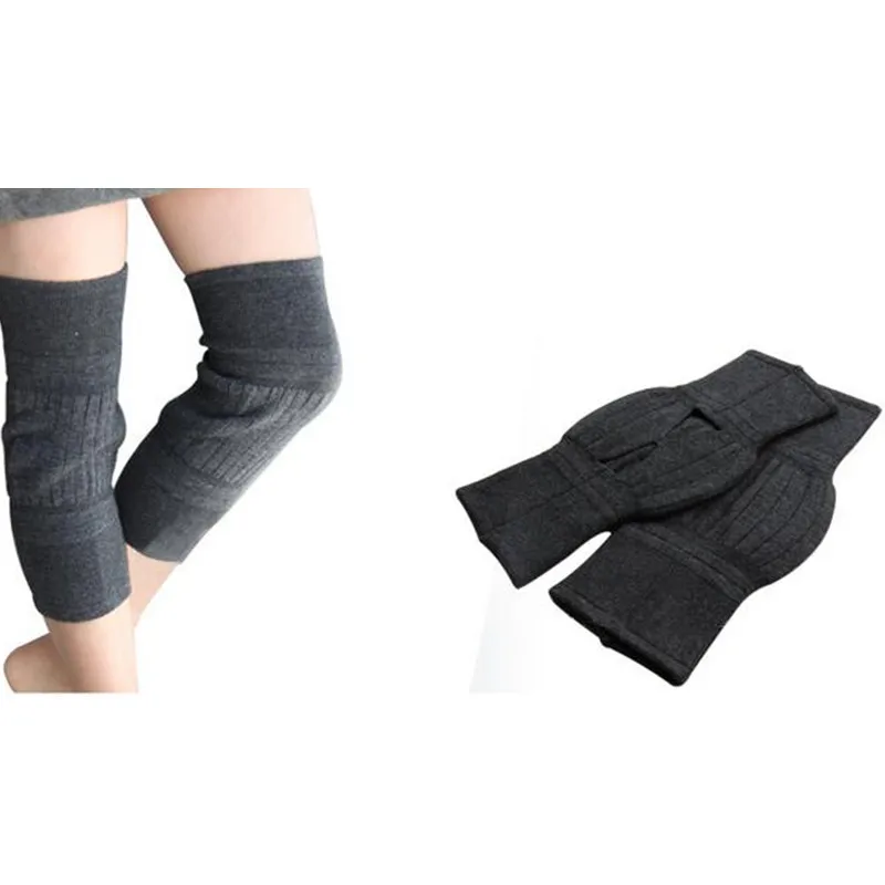 Big Size Knee Protector Warm cashmere Sports Tendon Training Elastic Brace Supports Kneepad Winter Hot Wool Cashmere leg sleeve