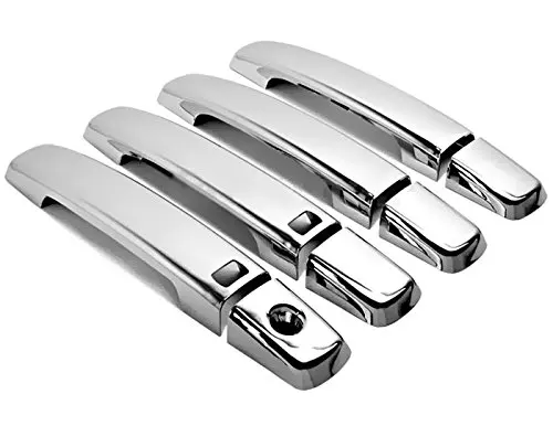 

Chrome 4 Doors Handle Cover with smart keyhole for Nissan 07-12 Sentra Altima / 04-08 Maxima / Frontier 05 -12