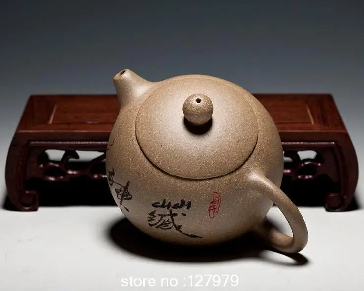 Yixing Zisha Raw ore, high-quality 'Xishi' teapot, 200cc purple clay, puer, oolong tea pot, teaset !