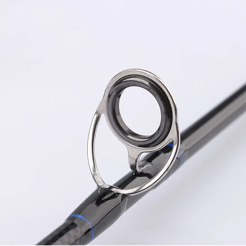 LIEYUWANG 1.8M Lure Carbon Casting Fishing Rod Travel Sea Fishing Pole Two Sections Hard Rod
