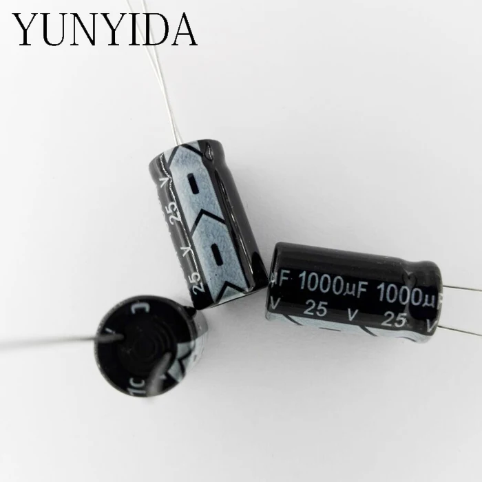 Aluminum electrolytic capacitor  1000uf 25v  10x20MM   20PCS