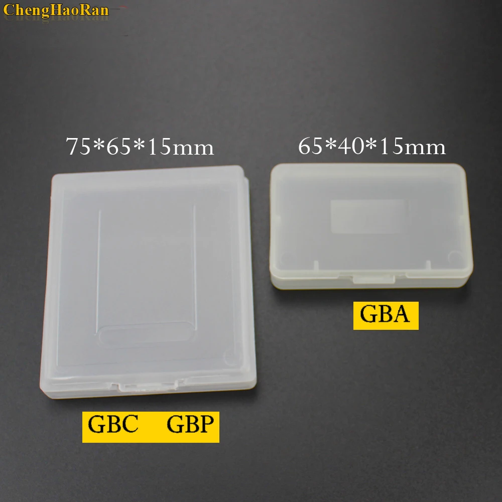 10pcs Game Cartridge Plastic Cases Game Cards Storage Box For Nintendo GameBoy Pocket GBA GBC GBP Protector Holder Cover Shell