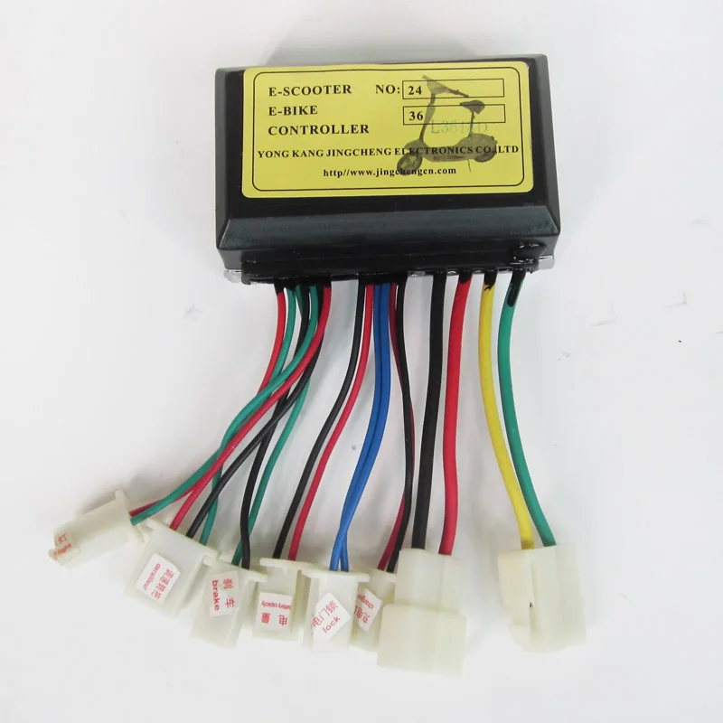 36V 250W Chain Drive Brush Motor Controller DC 3618D E-bike Electric Scooter Bike Bicycle Toy Tricycle Controller Accessories