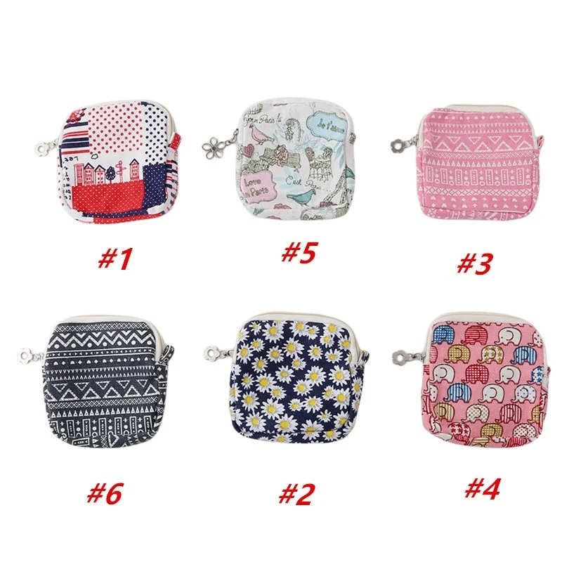 2019 Girl Sanitary Napkin Bag Brief Cotton Sanitary Storage Bag Travel Bags Woman Towel Holder Pouch Cosmetic Bags & Cases