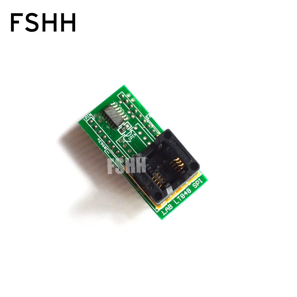 for LT848 Programmer Adapter SPI FLASH Adapter SOP8-DIP 150mil IC Test Socket/IC Socket