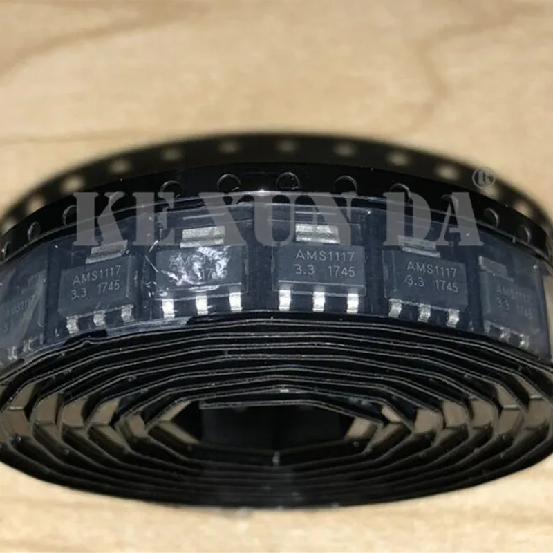 

Original 100PCS AMS1117-3.3V AMS1117-3.3 AMS1117 3.3 1117-3.3 SOT-223 IC 3.3V