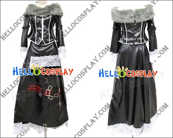 

Final Fantasy X Lulu Cosplay Costume H008