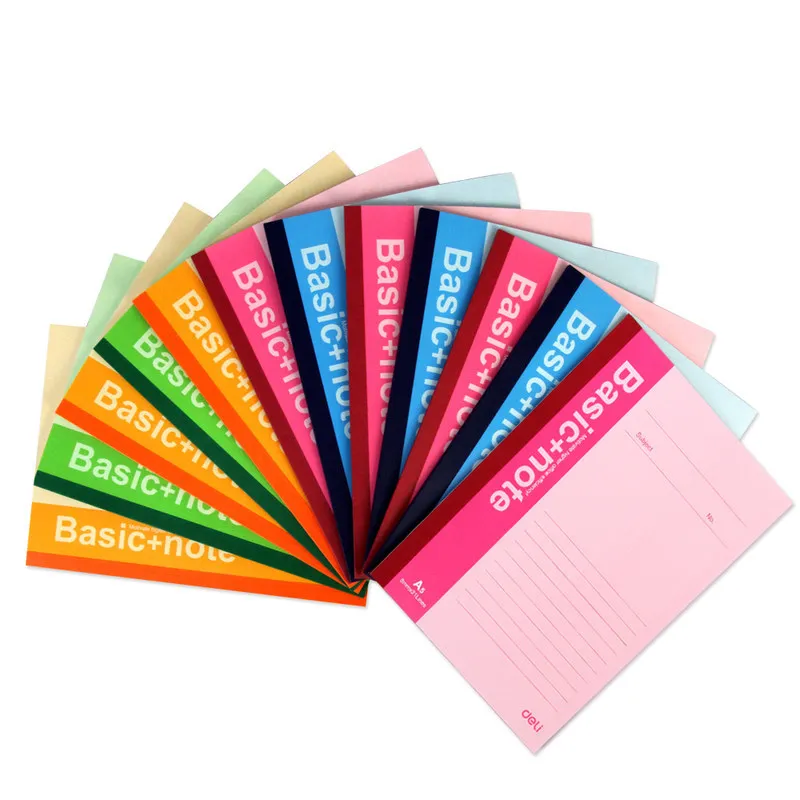 Effective office stationery notebook A5/40 diary notes soft copy notepad 7651 stationery office supplies