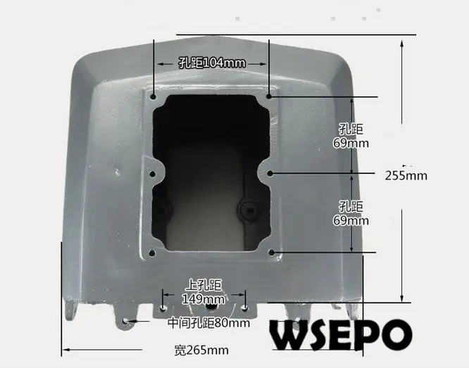 

OEM Quality&Factory Direct Supply! Water Tank Assy for EM185/EM190 4 Stroke Small Water Cooled Diesel Engine