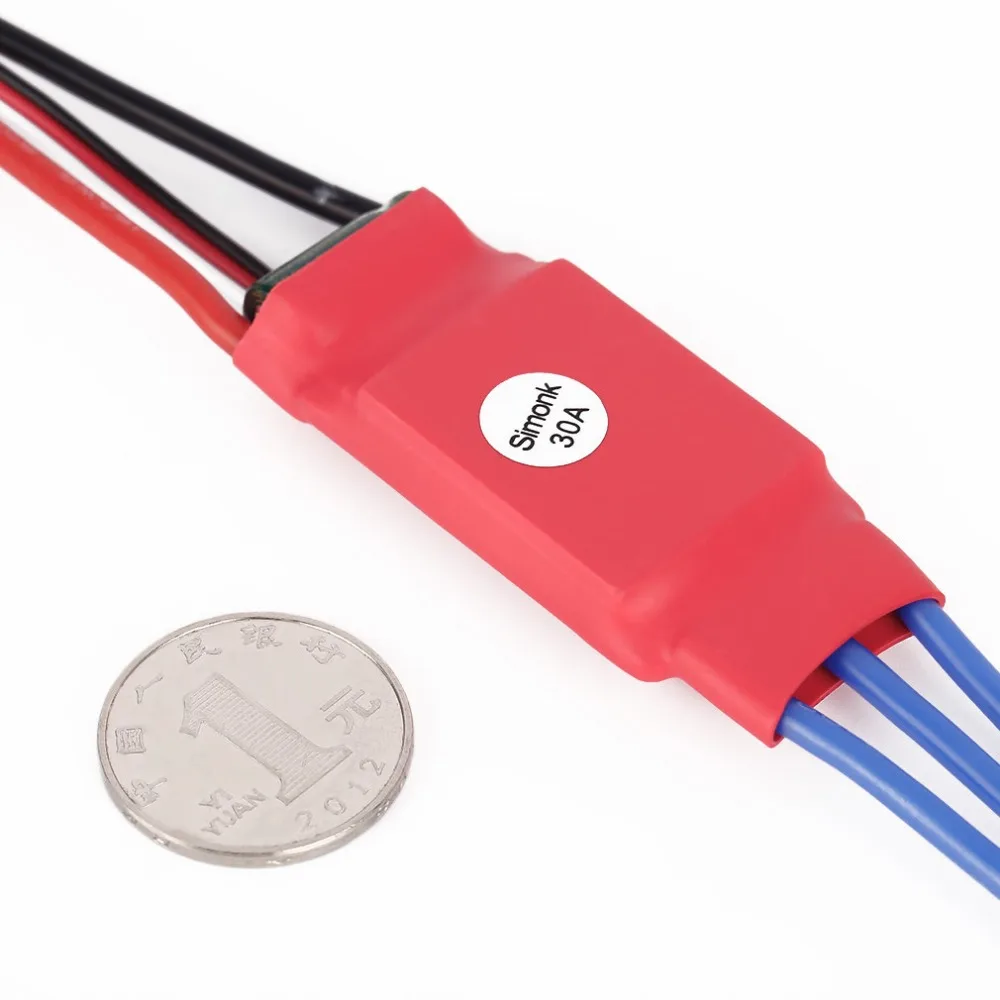 10A 20A 30AMP 30A SimonK Firmware Brushless ESC w/ 3A 5V BEC per RC Quad Multi Copter qualità nuovo