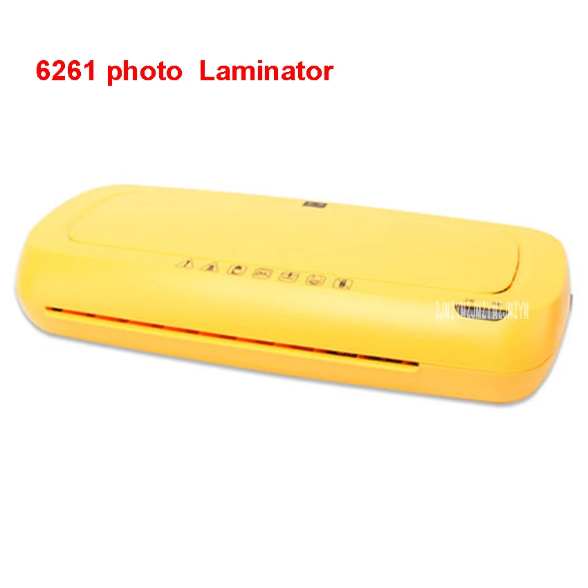 CP6261 A4 Document Photo Thermal / Cold Laminating Machine glue speed 250 mm , 3-5min Warm-up time photo Laminator 220-240V