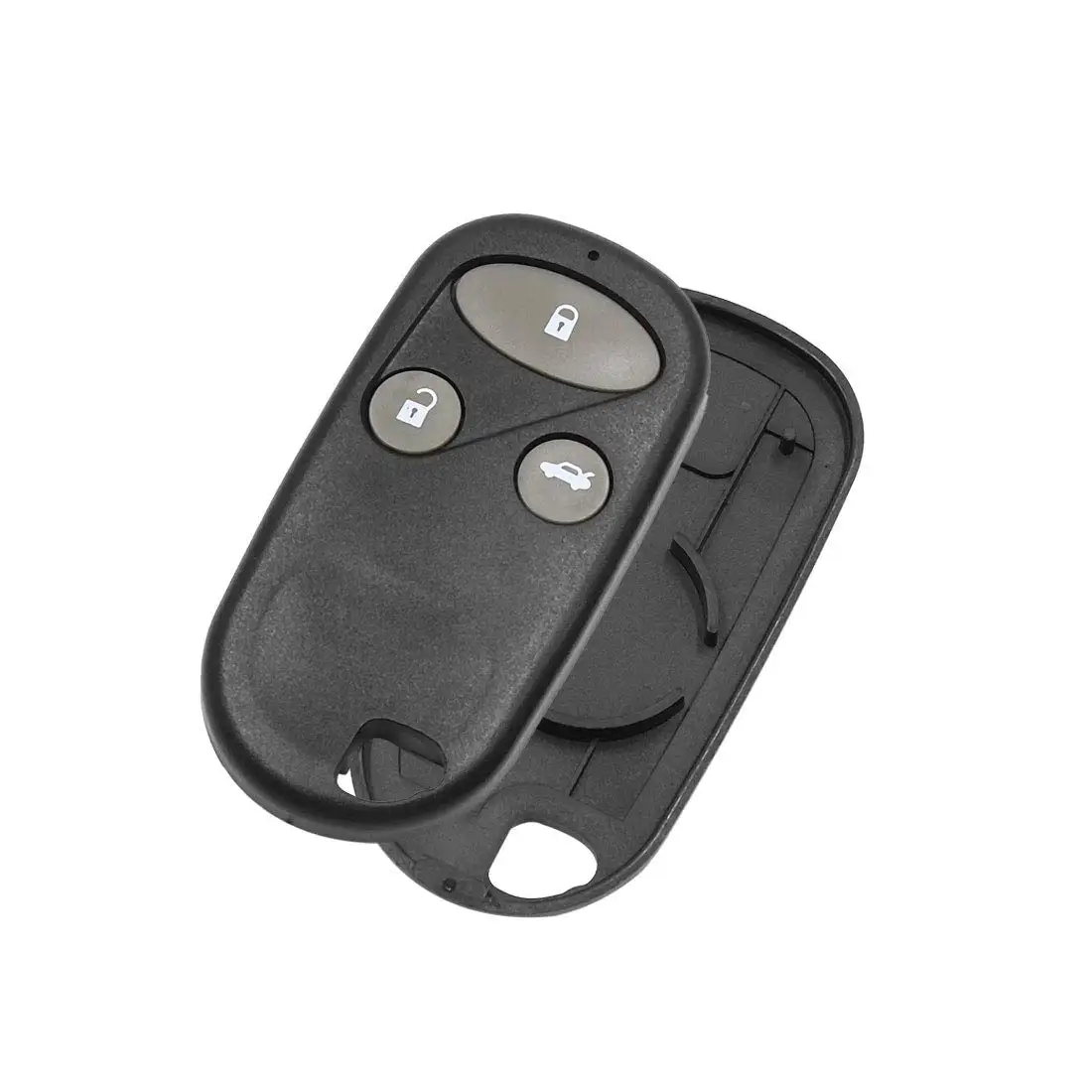 uxcell 3 Buttons Remote Key Fob Case Shell Replacement for Honda Civic CRV Accord