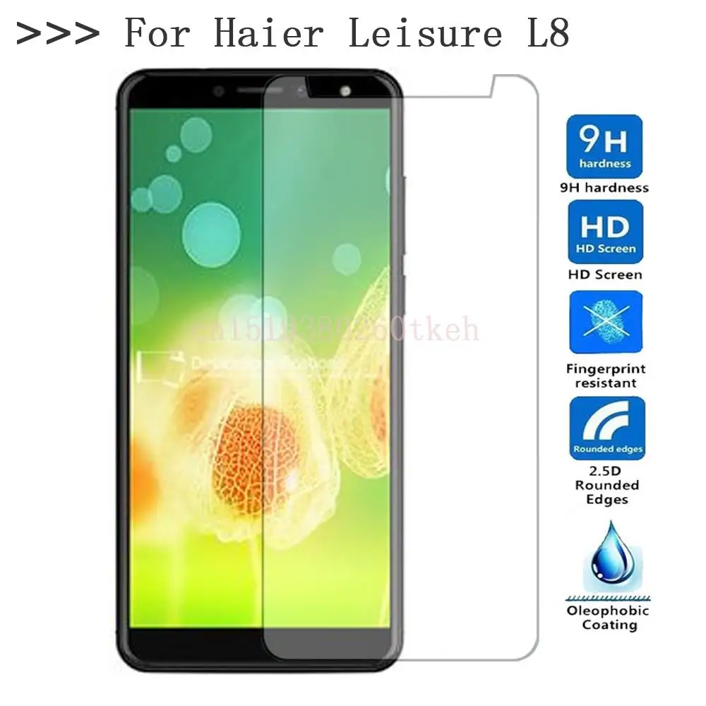 Tempered Glass for Haier Leisure L8 Screen Protector Protective Film for Haier Leisure L 8 Phone Glass