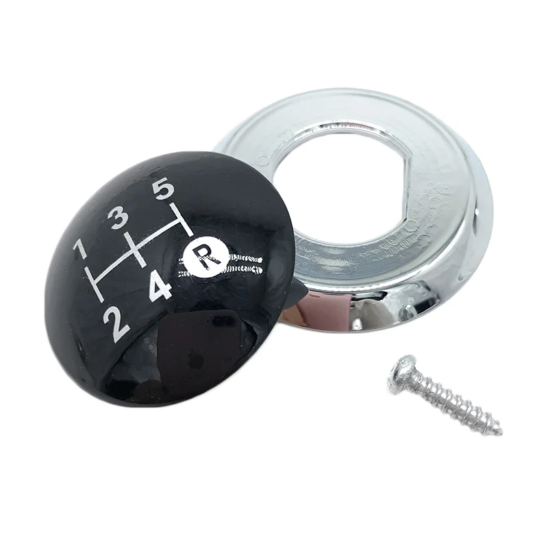 5/6 Speed Car Gear Shift Knob Cap Cover Emblem Lever Stick Pen for Toyota Corolla 1.8MT 2007-2013 / AVENSIS YARIS D4D