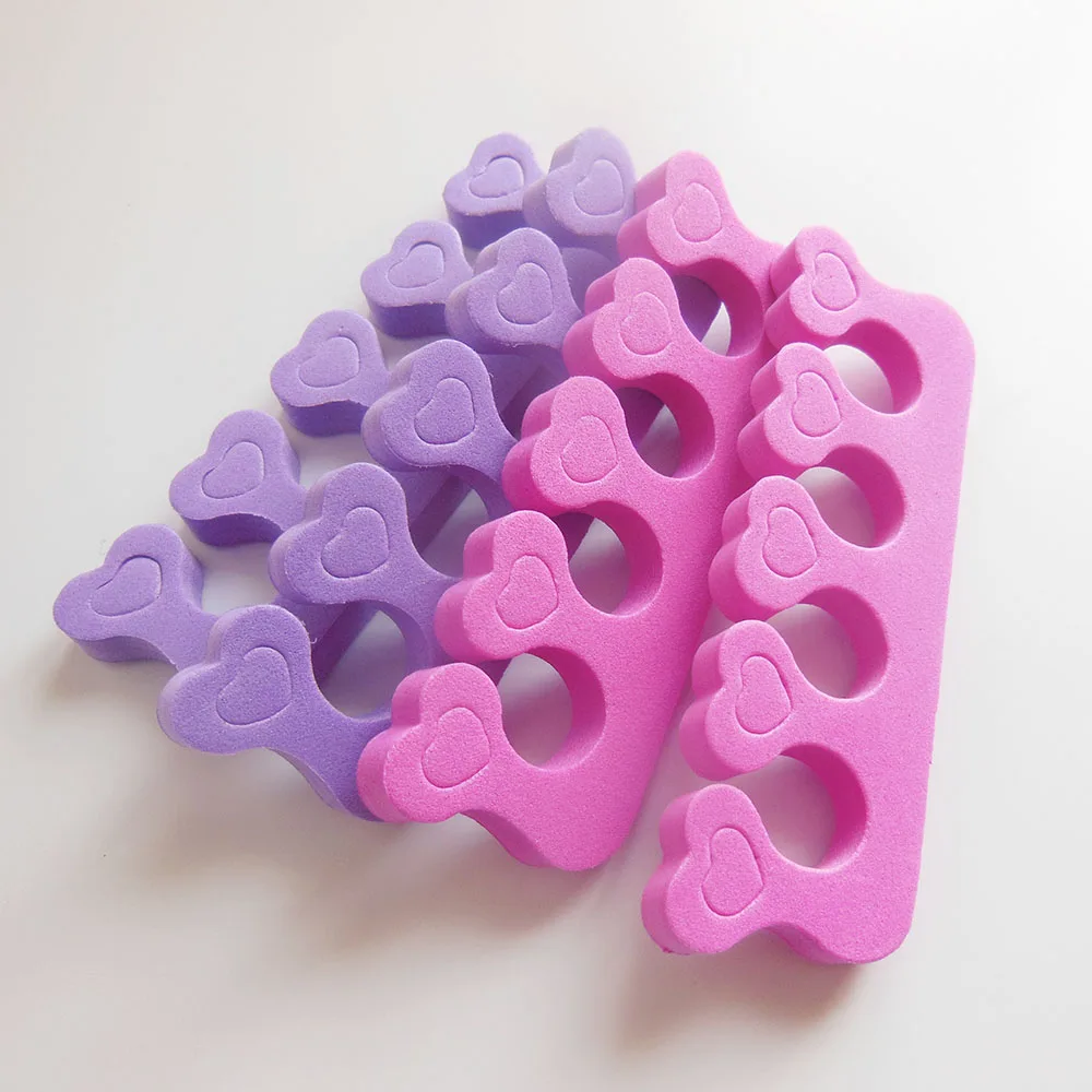 

random colour EVA toe separator toe divider nail care tool manicure free shipping