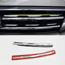 Front hood grille mesh sticker for VW Tiguan mk2 #5