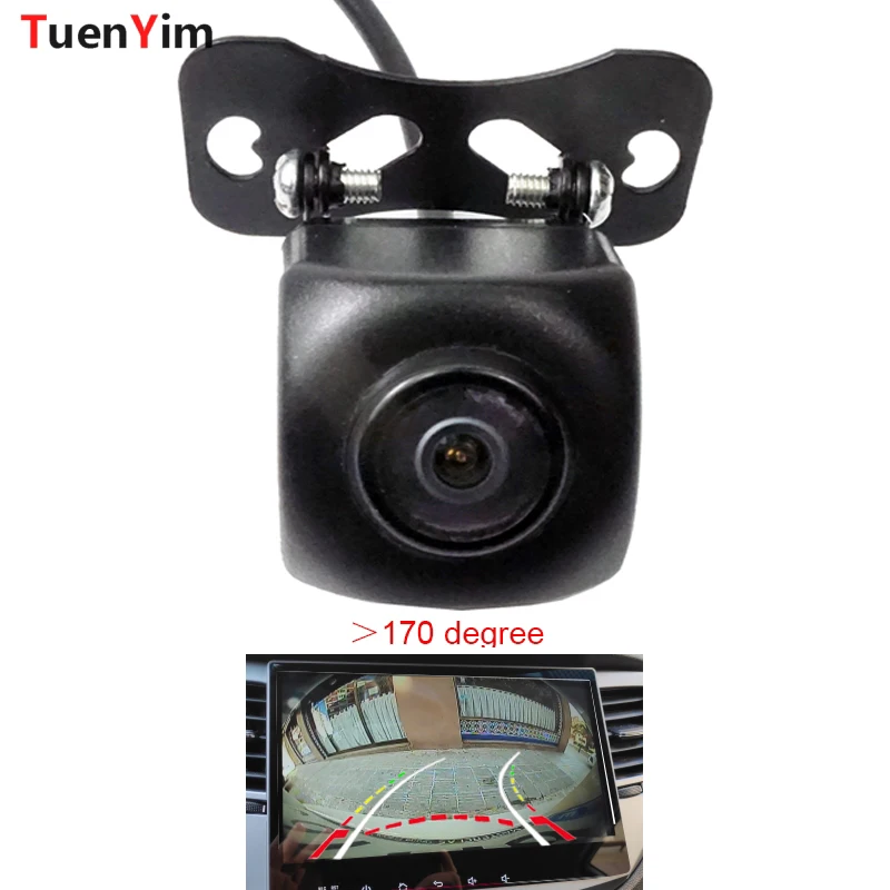 

180 Degree Angle Fisheye Lens Dynamic Trajectory Parking Line Car Rear View Reverse Backup Camera For Parking Monitor