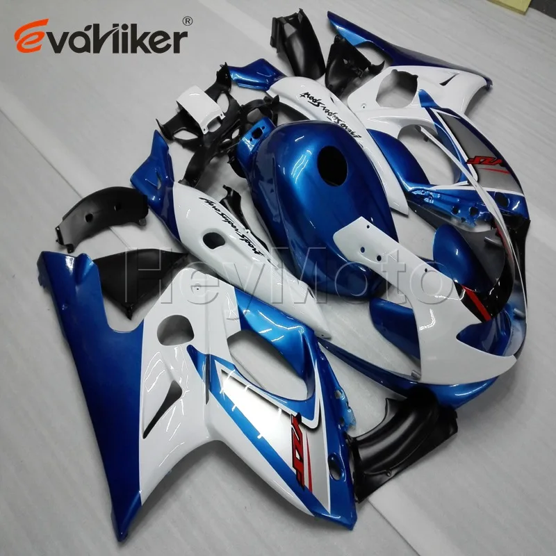 ABS fairing for YZF600R 1997 1998 1999 2000 2001 2002 2003 2004 2005 2006 2007 blue white ABS motor Fairing