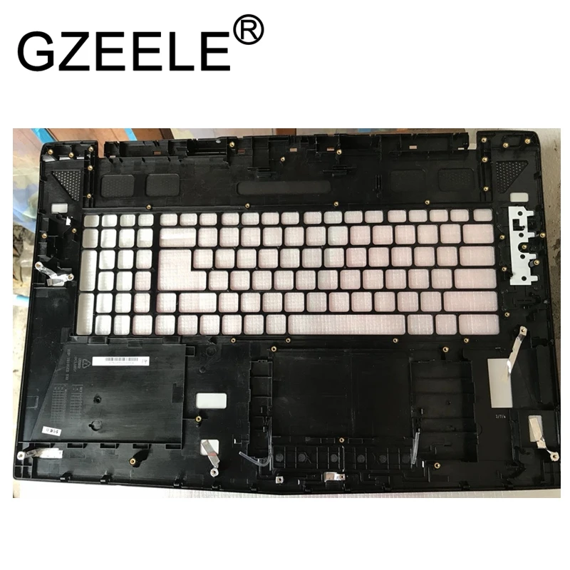 GZEELE NEW For MSI GT72 GT72S MS-1781 MS-1782 Laptop Palmrest Keyboard Bezel Cover Upper Case top cover black