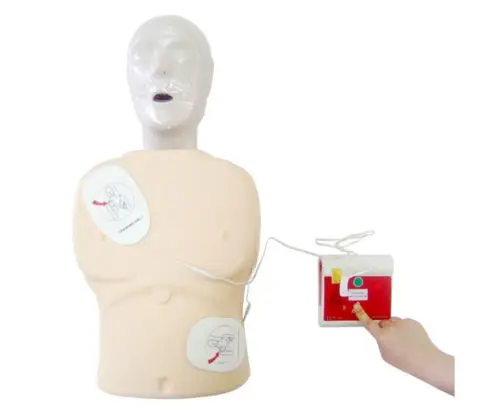 New Automatic External Defibrillator Simulator Trainer AED Training Machine For Fist Aid CPR Practice In English And Spanish