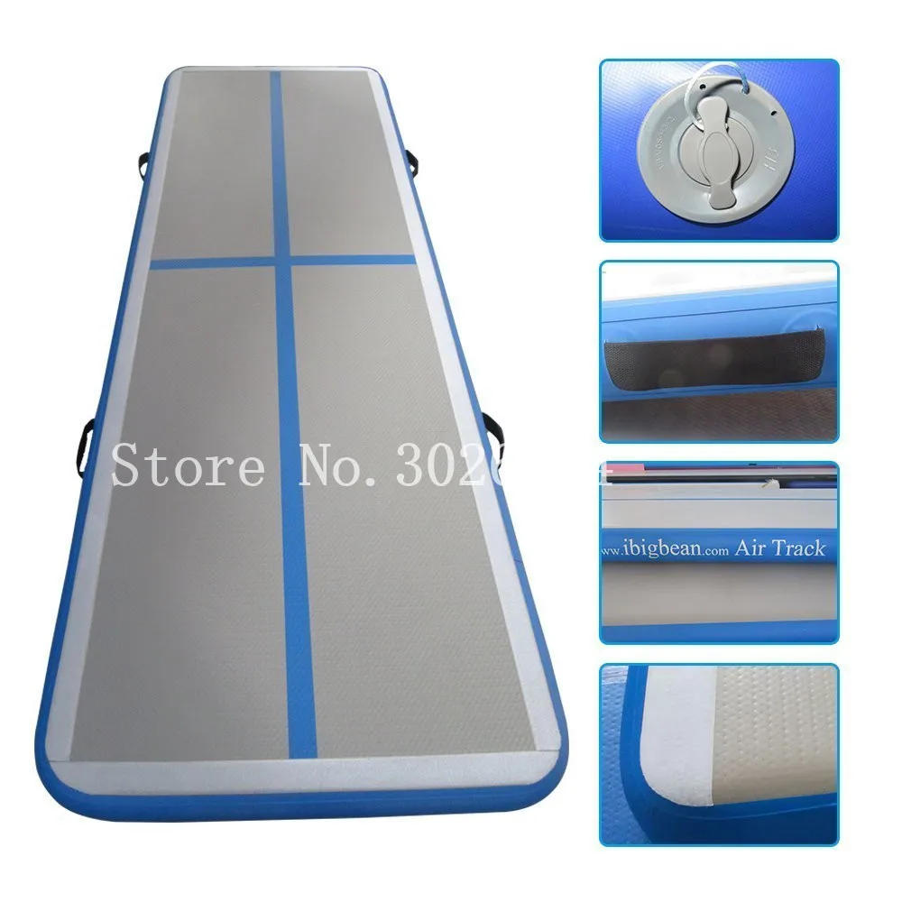 3*1*0.2m Air Track Tumbling mat Inflatable Gymnastics airtrack with Electric Air Pump for Practice Gymnastics