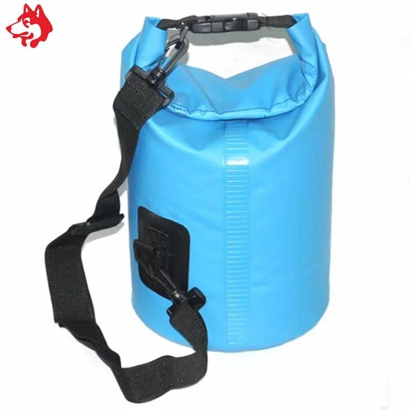 High Quality 10L PVC swimming Dry Bag Yellow/Blue Hiking climbing Bags Cheap Waterproof river trekking drying Pack