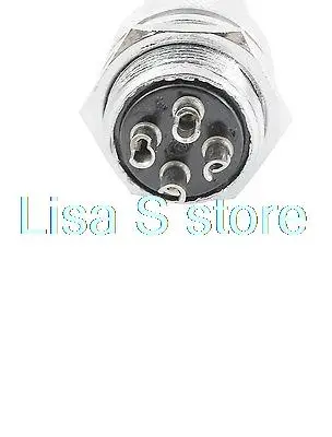 GX20-4 Ac 250V 10A 19 Mm Draad 4Pin Metalen Mannelijke Vrouwelijke Luchtvaart Connector