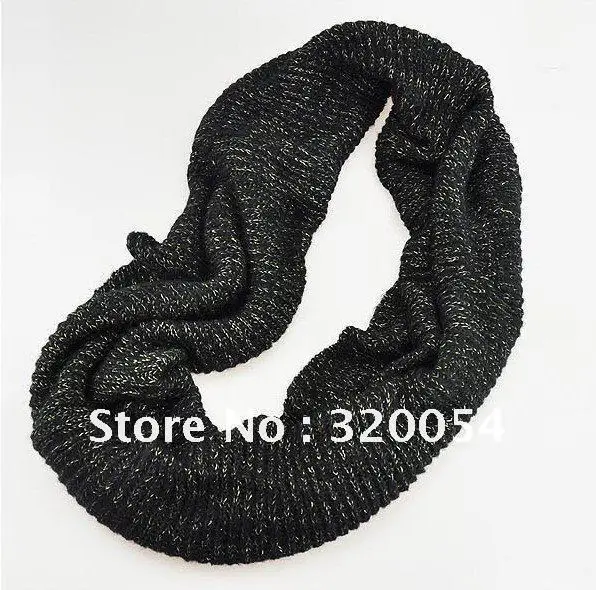 Free shipping,1piece,Korean version,woman knit spun gold scarf, multi-purpose collar scarf, shawl, red, deep coffee, black.