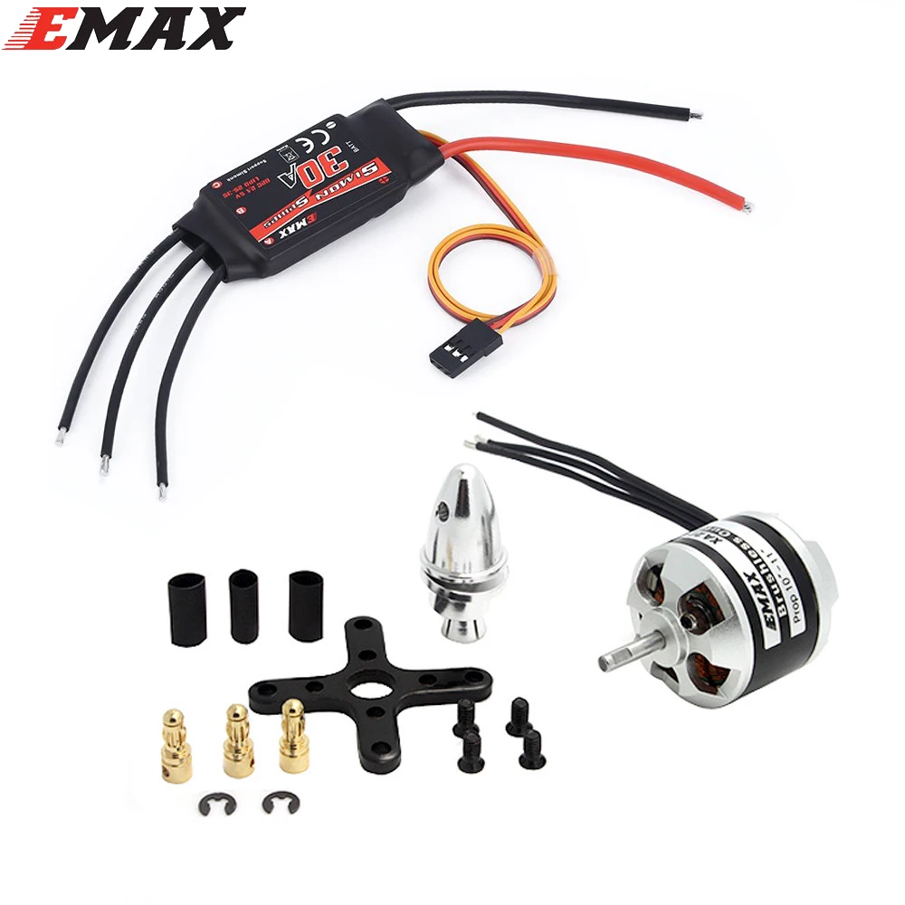 EMAX XA2212 820KV 980KV 1400KV motore con Simonk 30A ESC con 1045 puntelli Set per modello RC per F450 F550 RC Quadcopter