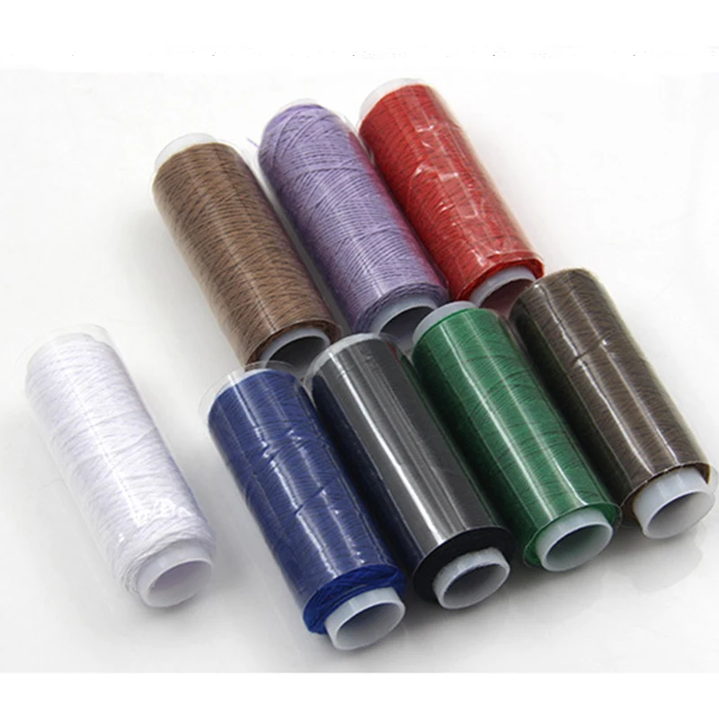 1lot 2Pieces 20S/3 Denim Sewing Thread Roll, Thick Jeans Canvas Bag White Thread for Sewing 100% polyester Sofa Sewing supplies