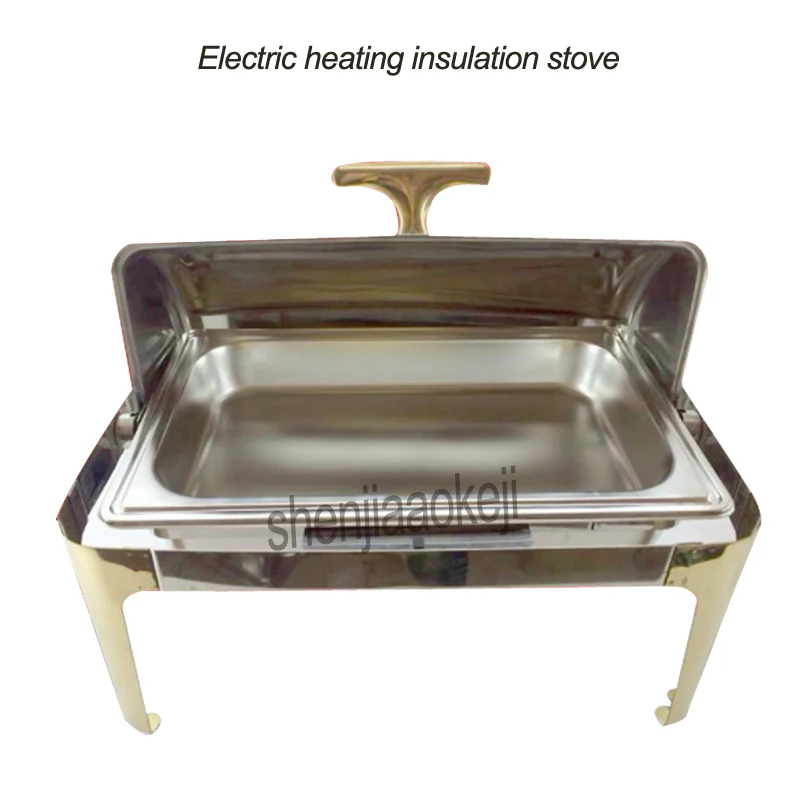 1pc Commercial Buffy furnace Electric heating insulation stove insulation furnace Durable hotel Buffet cooker 220v /110v 500w