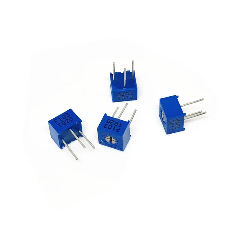 100PCS 3362P 1K 2K 5K 10K 20K 50K 100K 200K 500K 1M 100R 200R 500R Trimmer Potentiometer