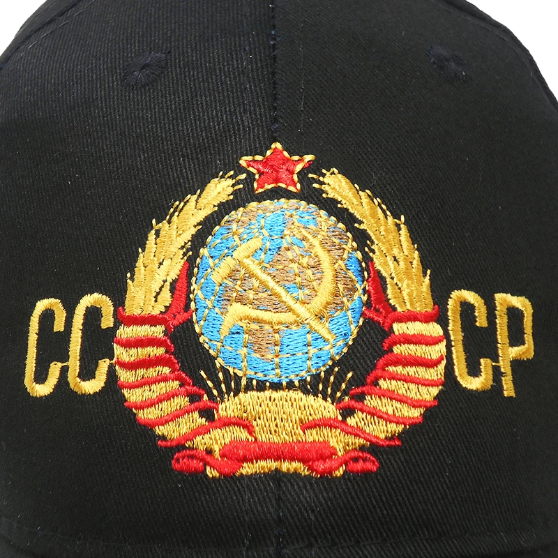 Ussr CCCP Baseball Cap Embroidered Letters Soviet Commemorate Men Cap Russian CCCP Hats For Men Vintage Caps Snapback