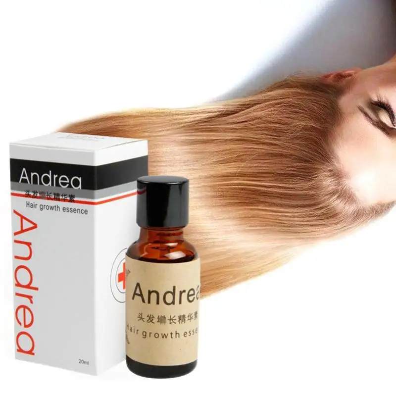 

5pcs Andrea Hair Growth Serum Oil Herbal Keratin Fast Hair Growth Alopecia Loss Liquid Ginger Sunburst Yuda Pilatory Oil