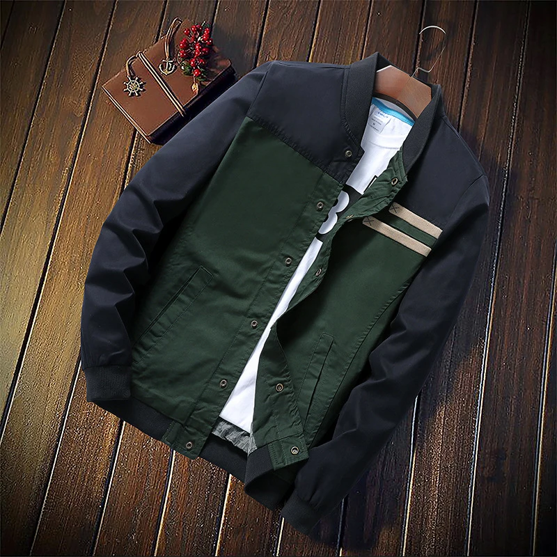 DIMUSI Autumn Mens Bomber Jacket Fashion Male Streetwear Hip Hop Pilot Windbreaker Coats Men Sports Baseball Coats Clothing 5XL