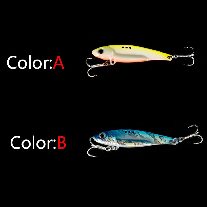 2022 New Arrival Metal Laser VIB Fishing Lure 5g8g13g16g21g Fishing Tackle Crankbait Vibration Spoon Spinner Sinking Bait Tackle