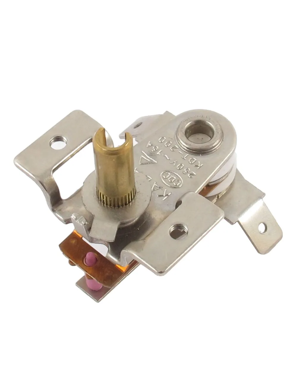 AC 250V 16A Adjustable 70-100 Celsius Temperature Switch Bimetallic Heating Thermostat Switch Temperature Controller KDT-200